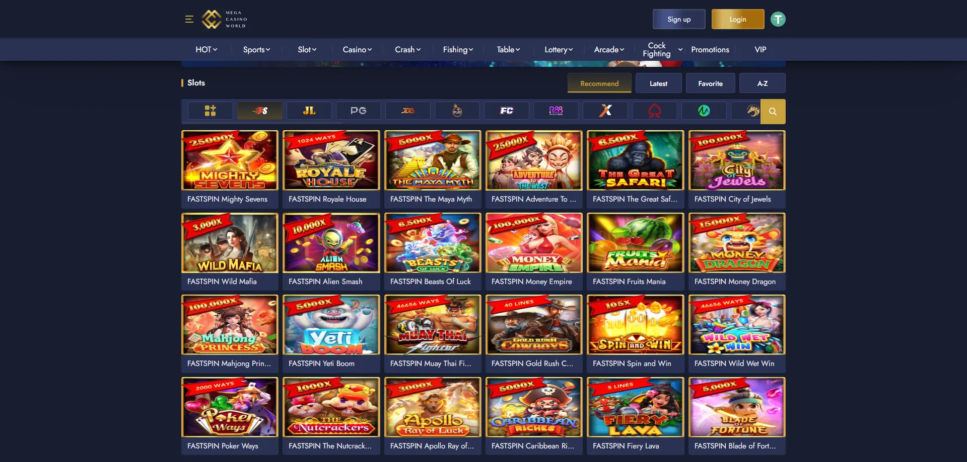 Mcw Mega Casino online casino games lobby Bangladesh 4000 titles