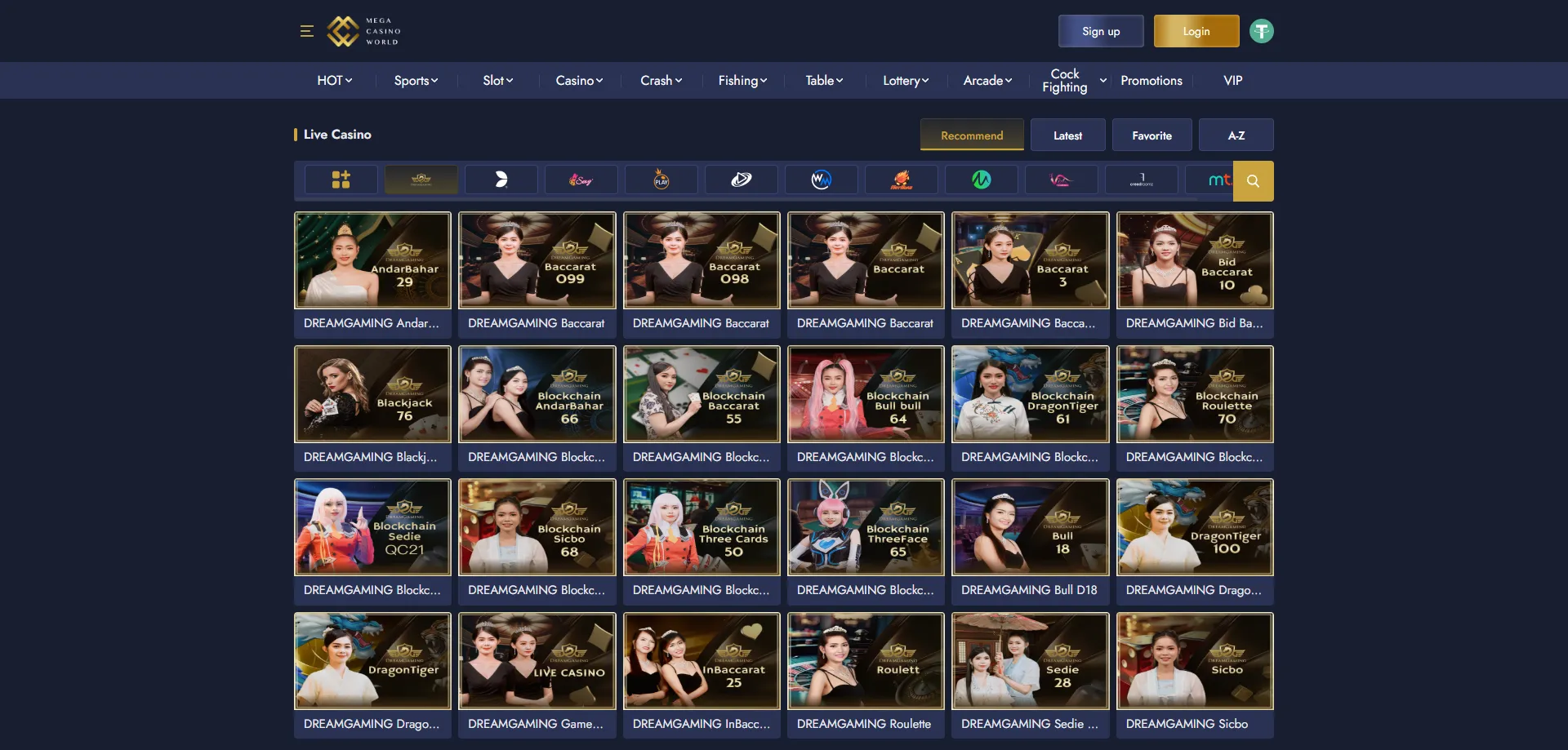 MCW Mega Casino mobile app for sports betting — Android and iOS
